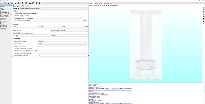 MFiX-set-up
