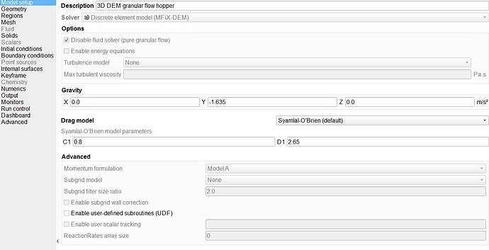 Setting-Drag-DEM